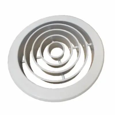 HVAC Air Supply Diffuser Air Duct Conditioning Vent Aluminum Round Ceiling Diffuser Ring Jet Diffusers