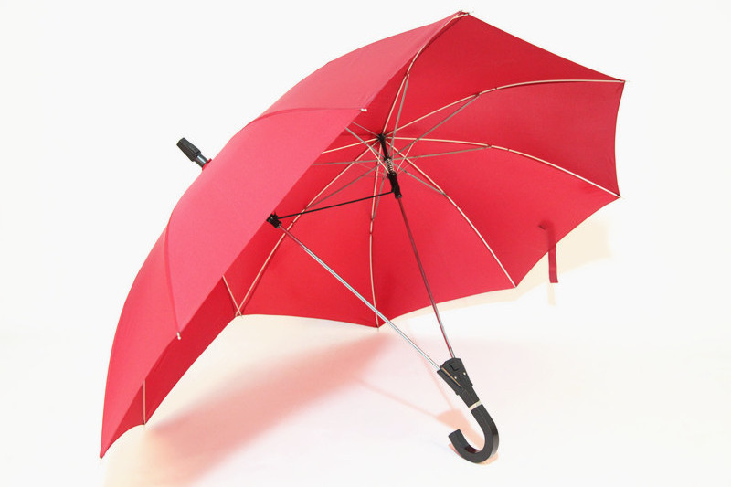 Promotional Double Shaft Twins Lover Couple Straight Umbrella