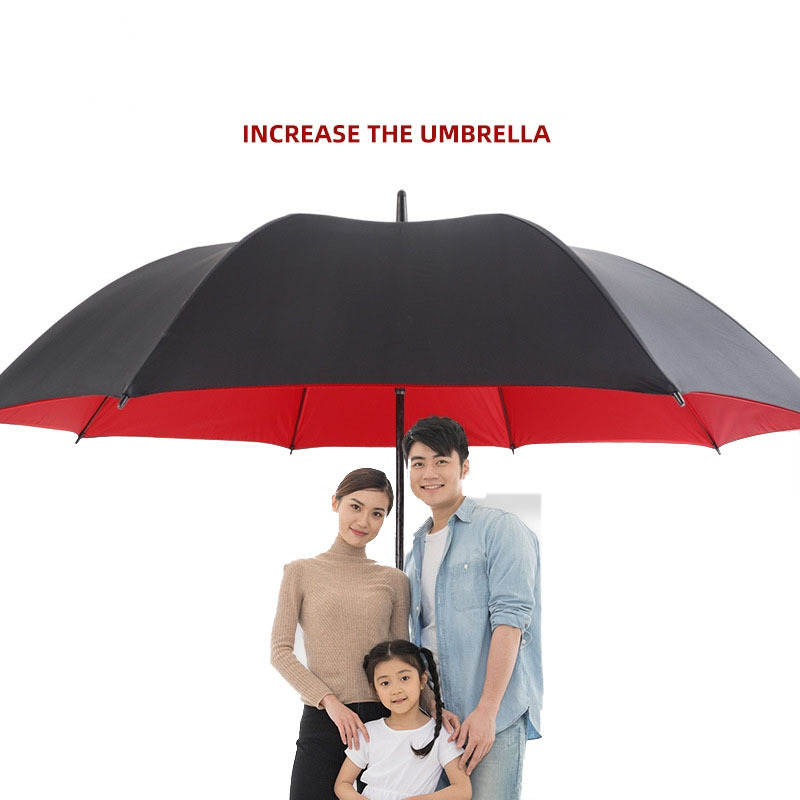 2023 Double Layer Extra Large Oversize Golf Umbrella Heavy Duty Big Long Auto Open Windproof Waterproof Stick Rain Umbrellas