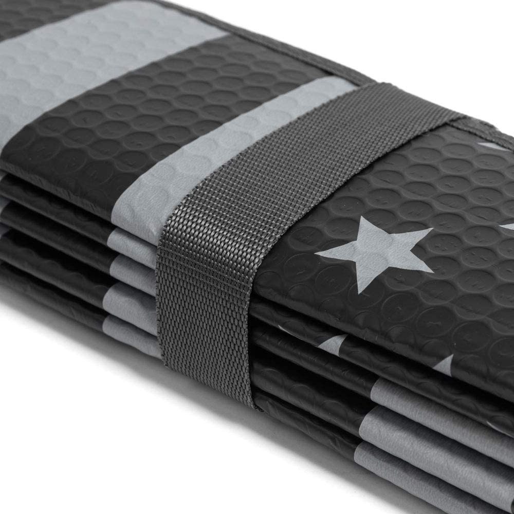 Car Visor Black White/Gray American Flag Front Windshield Sun Shade Folding Auto Sunshade for Car Truck SUV