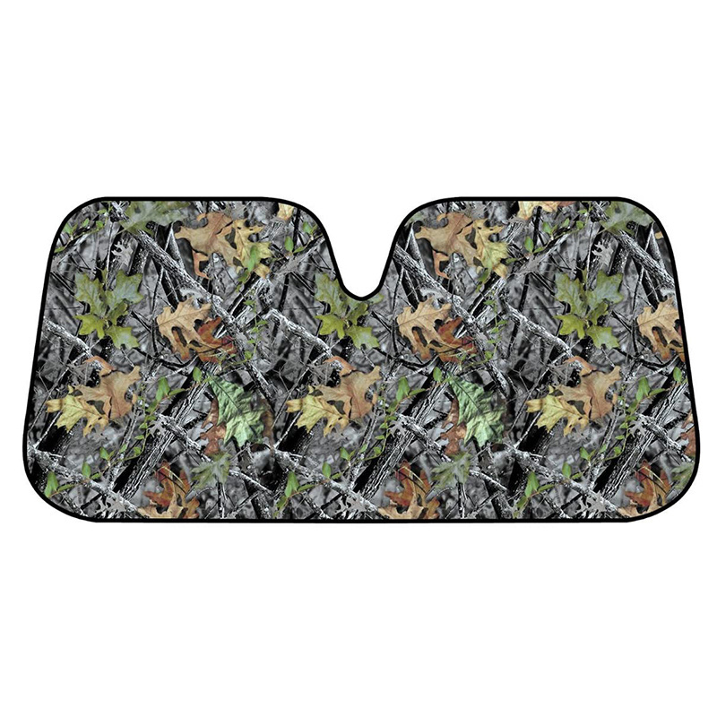 SUV Truck Forest Camouflage Double Bubble Foil Jumbo Folding Car Sunshade Camo Auto Windshield Sun Shade for Car