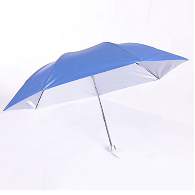 Promotion Wholesale Factory Price Cheap 3 Fold Silver Coating Umbrella