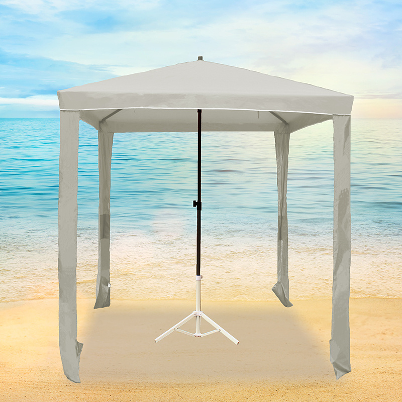 New Pop Up Beach Shelter Compact Canopy Tent Portable Sports Cabana Beach Umbrella With Storage Bag