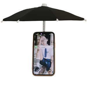 LOTUS Mini phone umbrella suction cup stand color for sun block phone holder umbrella