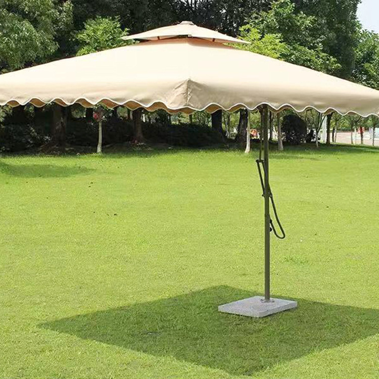 Wholesale Factory Uv Protection parasol Custom LOGO Printed 12 FT Outdoor Beach Garden Patio Umbrellas big size