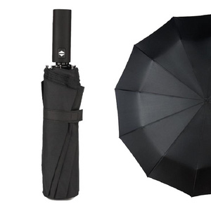 Fashion High Quality Black/Blue Parasol Windproof Automatic Customized Business Sturdy Umbrella Male Paraguas