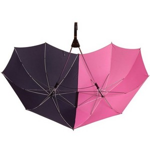 Promotional Fashion Multifunctional  Double Lover Couples Umbrella for two person