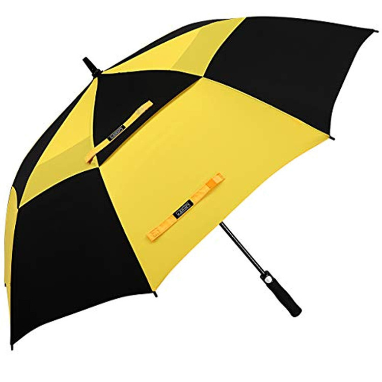 LOTUS G4Free Extra Large Automatic Open Umbrella Double Canopy Vented Square Windproof Golf Umbrella