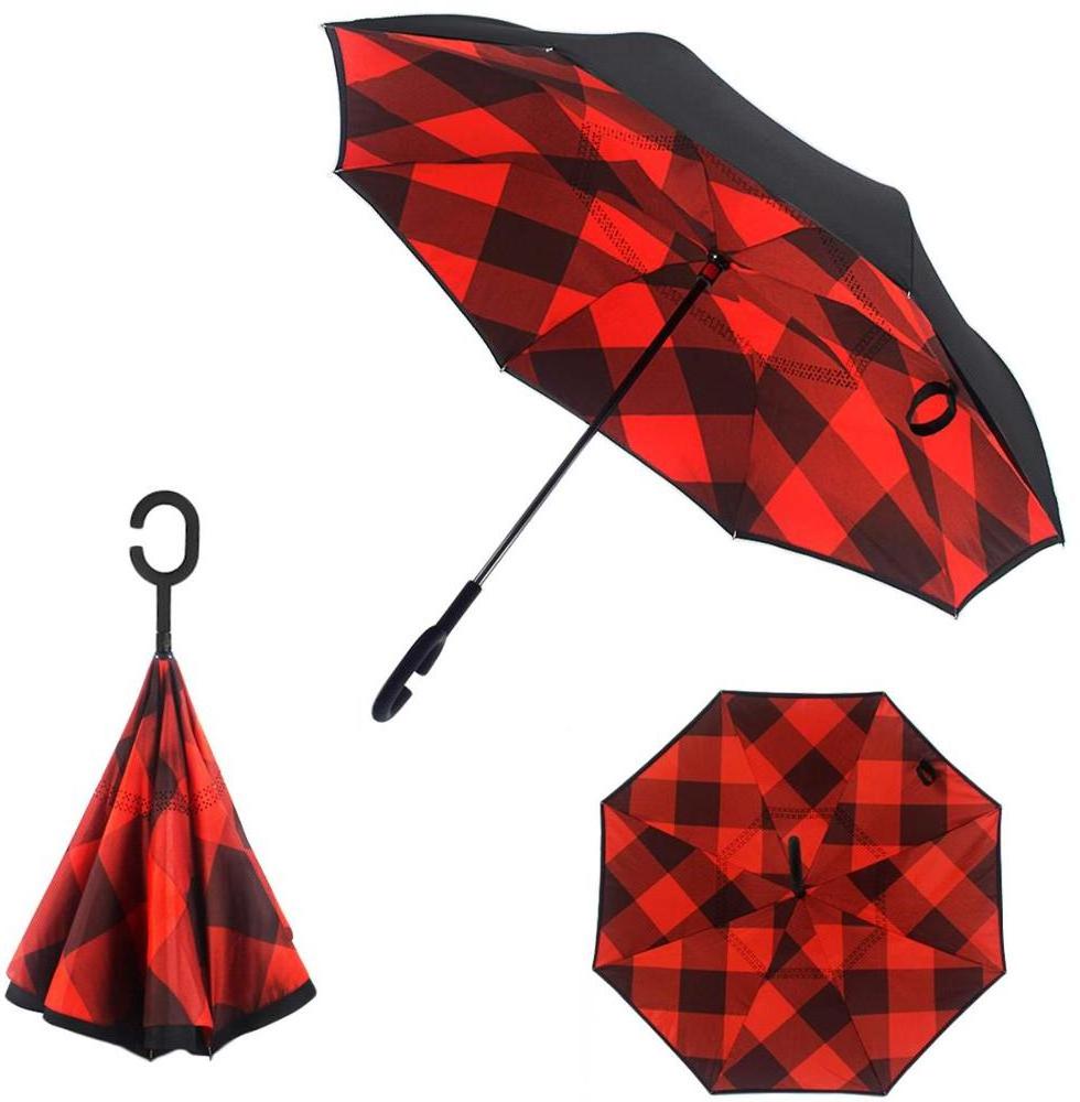 Wholesale kevlar 23inch 8ribs 190t pongee double layer fiberglass inferted umbrella support