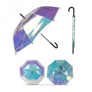 23inch Hot Selling Transparent Hologram Umbrella