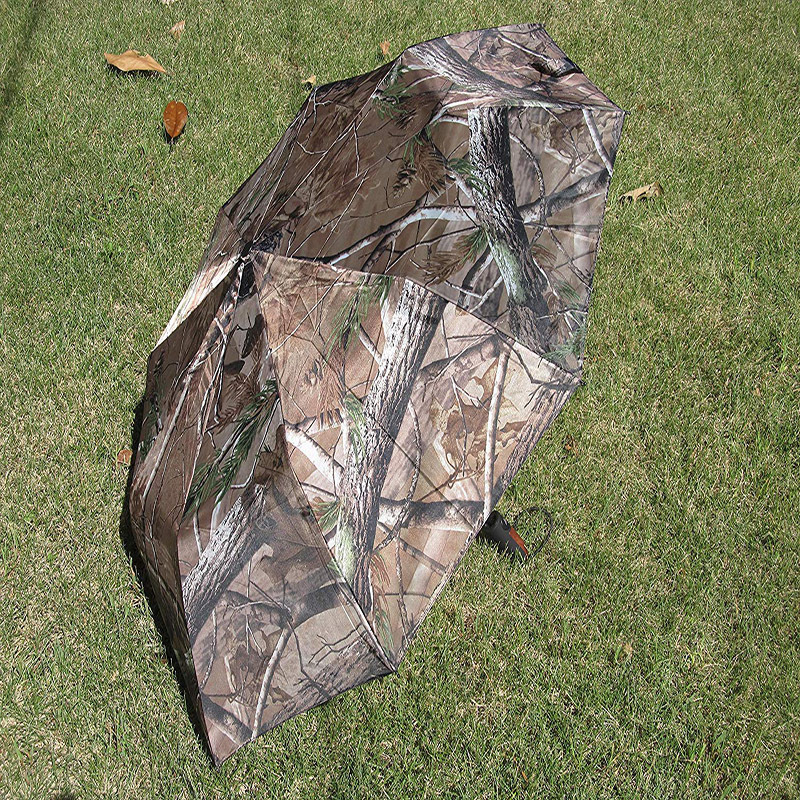 Compact Forest Camouflage Hunting Auto Umbrella Wild Camo