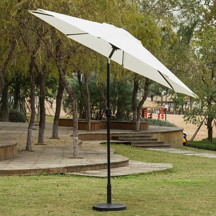 Chinese large advertising garden parasol, sunproof folding outdoor swimming pool hawaii beach umbrella