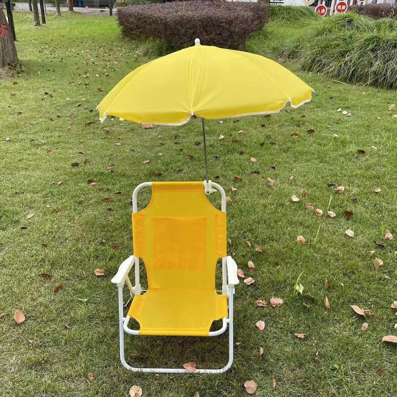 Lotus Children's outdoor folding chair Lazy fishing bench photo Multi-function portable folding beach chair with sunshade