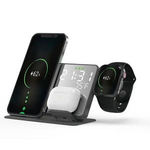 Hot sale 4 In 1 Wireless Charger Fast Charging Station For IPhone  Xiaomi Phone Headphone Watch Multifunction Wireless Charger