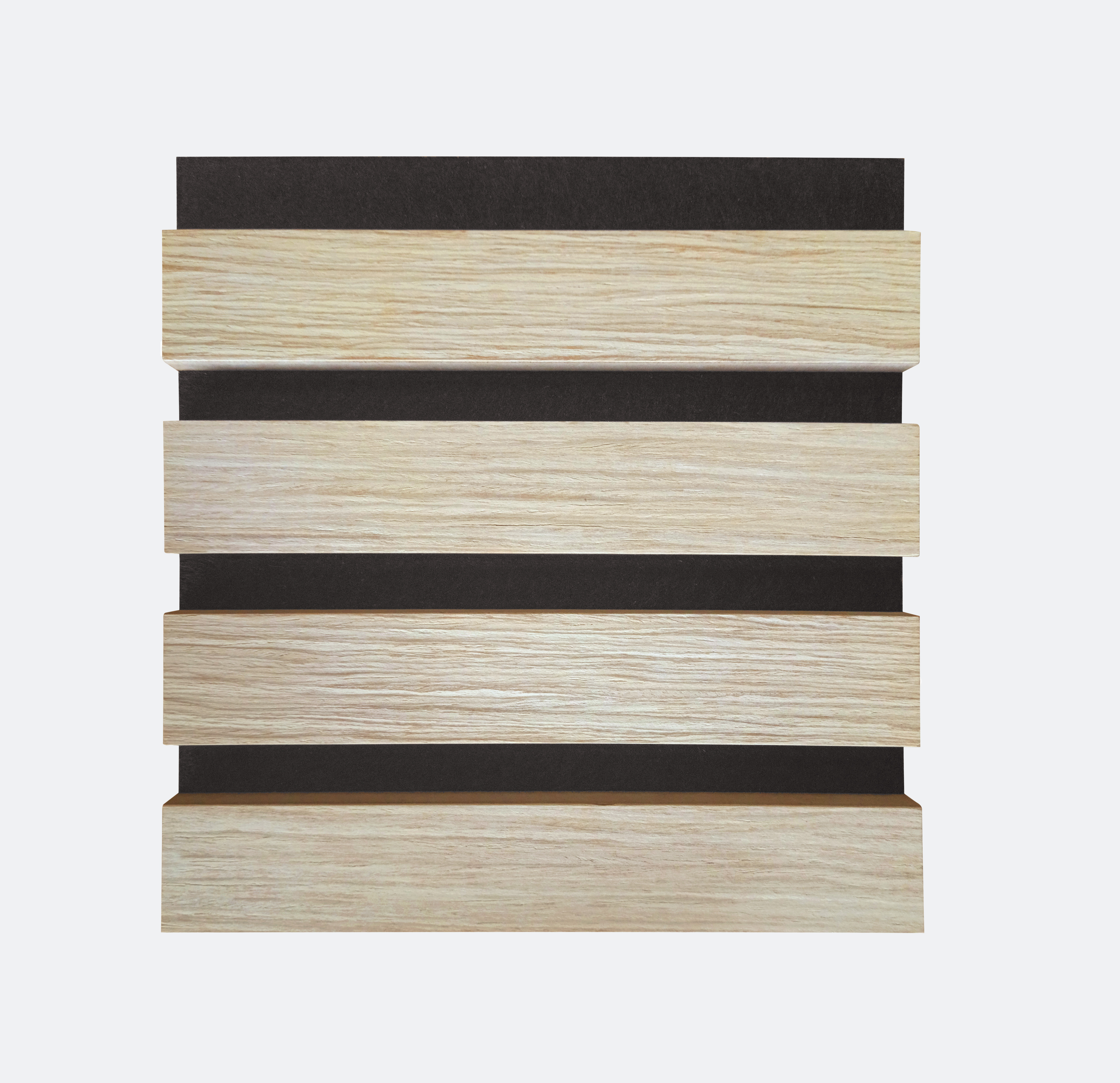 Best price 3d Decorative Art PET Fiber MDF Akupanel Sound Absorption Natural Oak Acoustic indoor Slat Wood Wall Panels