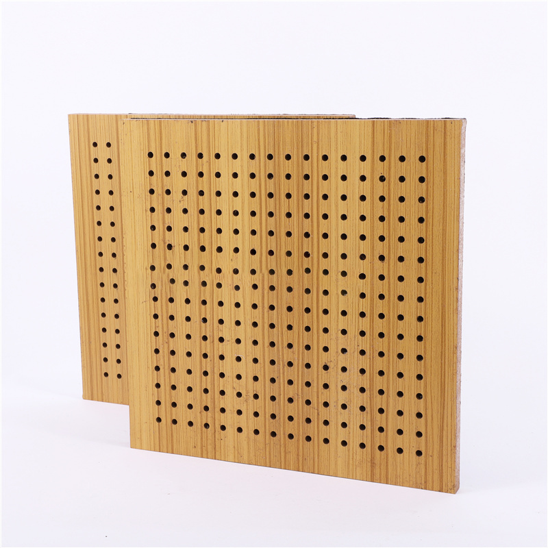 Custom Office Classroom Auditorium Studio Studio/Cinema Wood Perforated Acoustic Panels