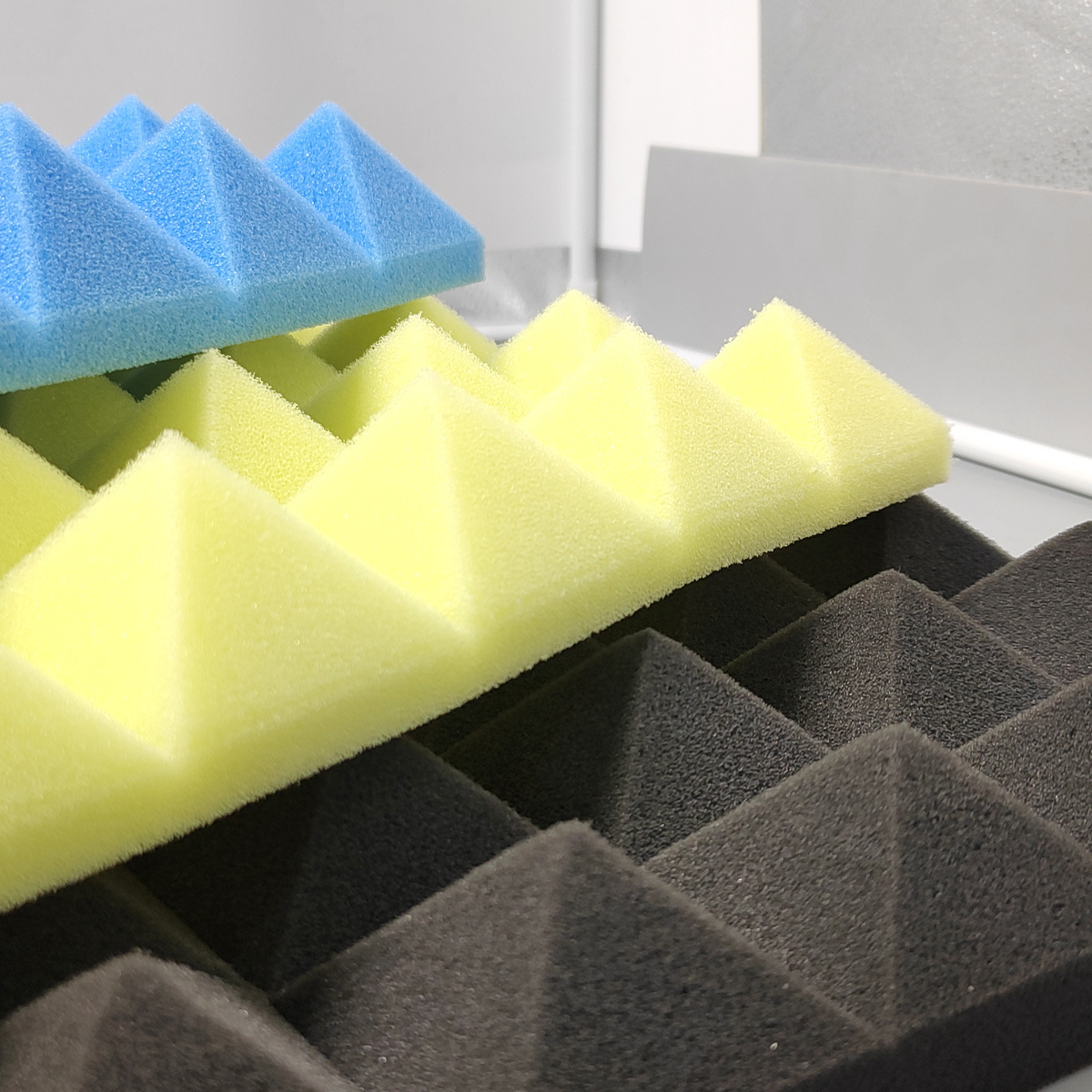 Acoustic foam bass trap wall pyramid sound-absorbing wholesale panels sound proof soundproof acoustic foam