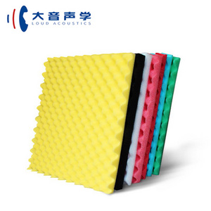 China supplier egg crate foam roll acoustic foam sound insulation soundproof foam closed cell nbr pvc rubber material for studio