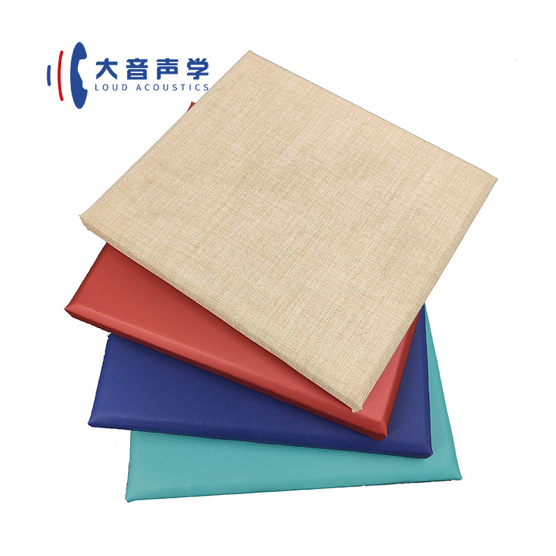 Decorative Acoustic Wall Fabric Wrapped Wall Panel Fiberglass Treatment Acoustic Panels for Cinema