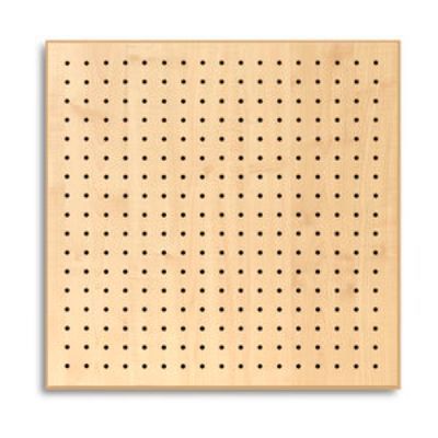 Interior Acoustics Noise Reduction Ceiling Decoration Perforated Wooden Acoustic Panel for home theater