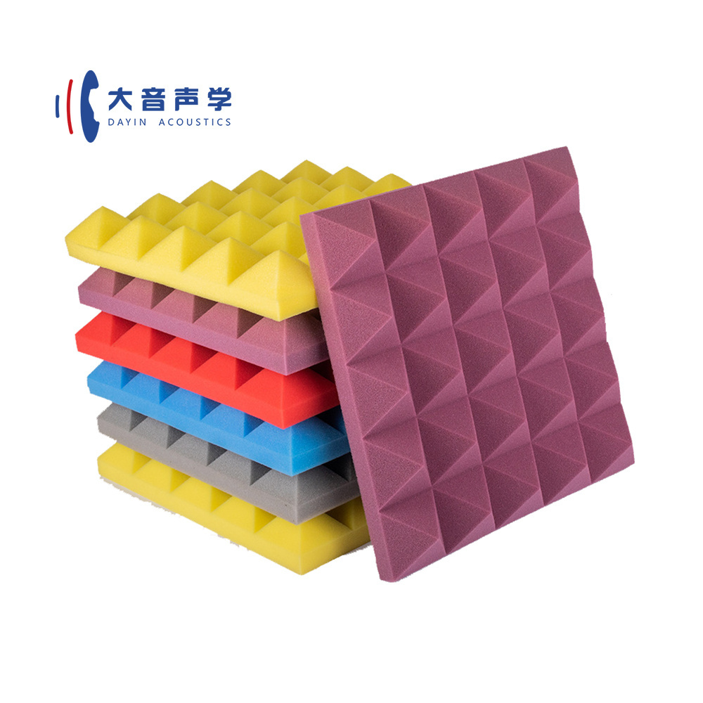 Acoustic foam bass trap wall pyramid sound-absorbing wholesale panels sound proof soundproof acoustic foam