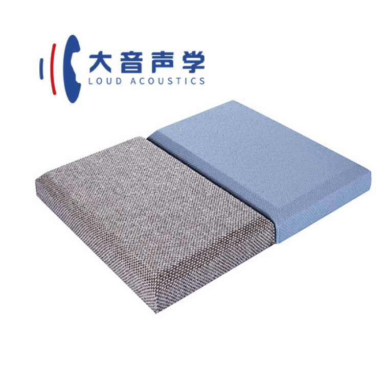 Sound-Absorbing High quality indoor decoration Fiberglass leather wrapped  fabric Wrapped Acoustic Panels for Home Cinema