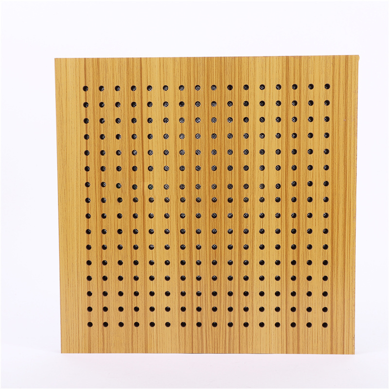 Custom Office Classroom Auditorium Studio Studio/Cinema Wood Perforated Acoustic Panels