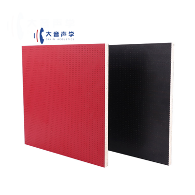 Acoustic Panel Acoustic Timber Panel Wall Ceiling 2440X1220 Panel Auditorium Micro Hole Micro Perforated Wooden Waterproof