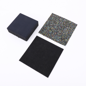 Factory Hot Sale Gym Rubber Flooring Anti-Vibration Rubber Mat for Non-Toxic Rubber Floor Tile for Gym