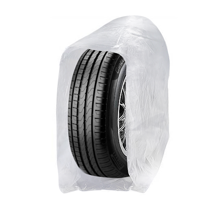 Car tyre storage bag heavy duty washable tear proof black white wheel cover car plastic tire bags