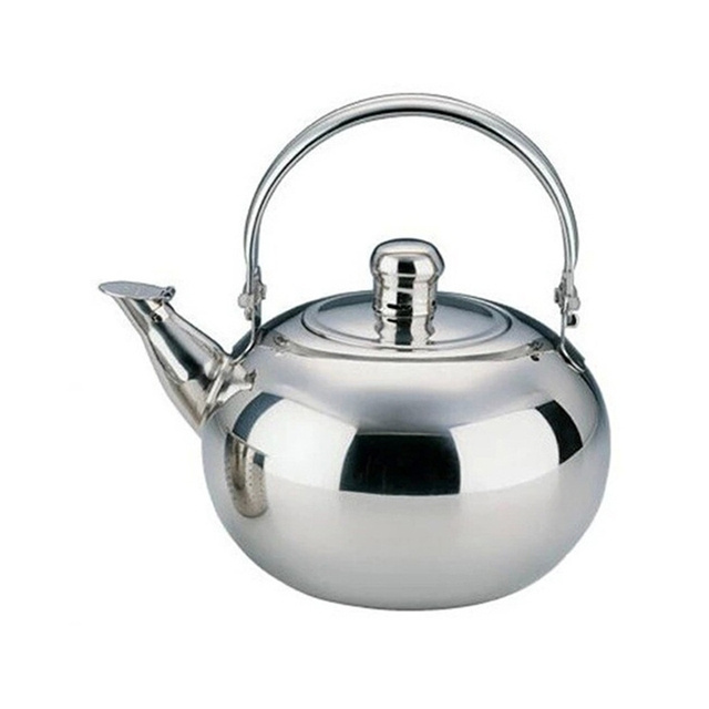 Hot selling 1L 1.5L 2L 2.5L Stainless Steel Material Teapot Coffee Tea Kettle Loose Leaf Teapot with Infusers