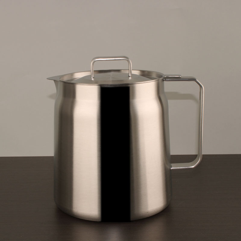 Home Restaurant Kitchen 1.5L 2.0L Oil Bacon Grease Container with Strainer Oil Keeper Stainless Steel Grease Container