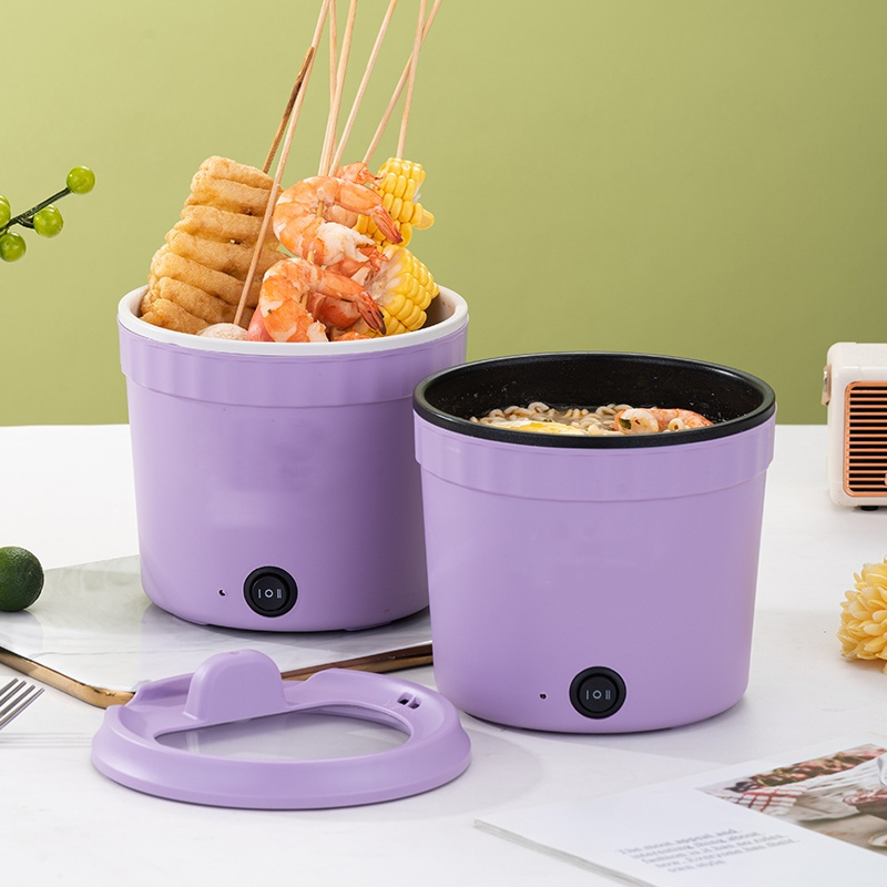 Electric Dormitory outdoor electric hot pot noodles ramen pot multifunctional instant noodle pot Mini electric cooker