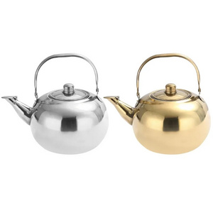 Hot selling 1L 1.5L 2L 2.5L Stainless Steel Material Teapot Coffee Tea Kettle Loose Leaf Teapot with Infusers