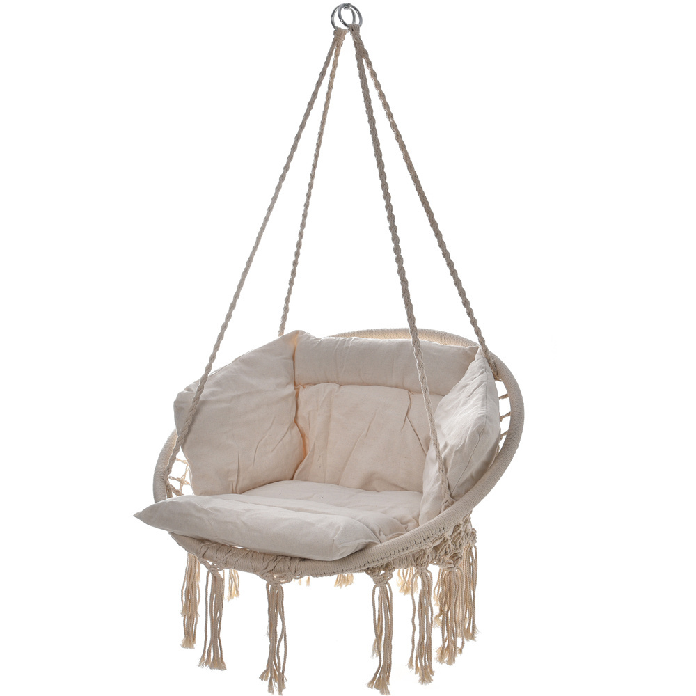 NEW XL Full Support Cushion Hanging Chair Swing