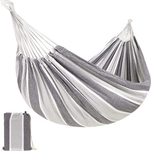 2 Persons Indoor Outdoor Brazilian Style Cotton Double Hammock Bed