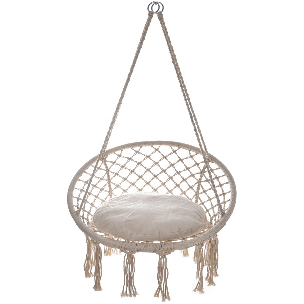 NEWEST Hanging Patio Garden Outdoor Indoor Synthetic Round Chair Egg Hammock