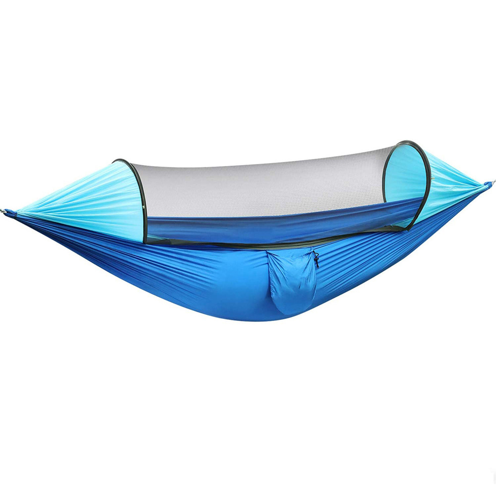 Outdoor Camping Nylon Hammock With Bug Net