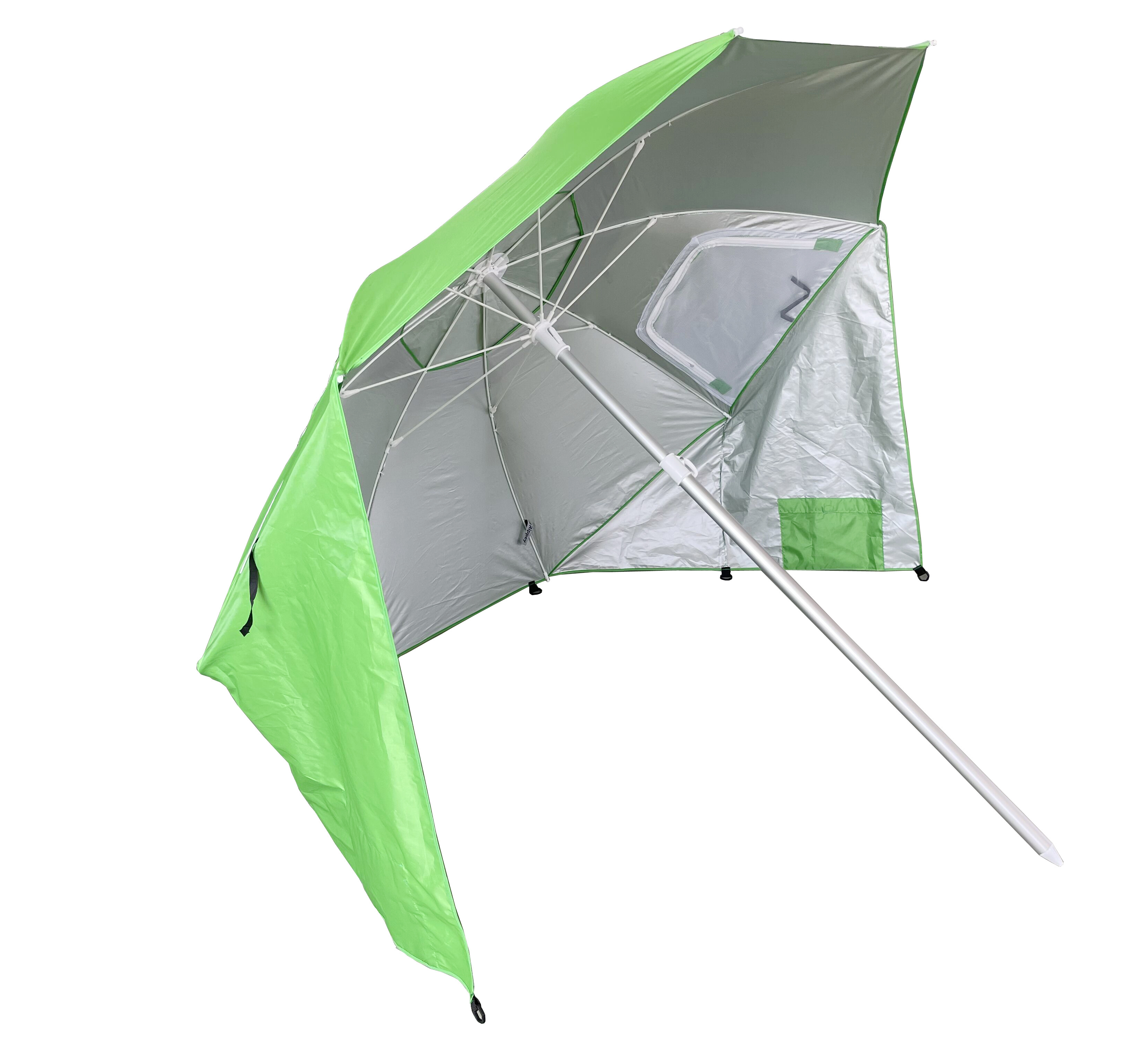 High Quality 50+ UV  Alu. Pole Beach Outdoor Tent Umbrella Parasol