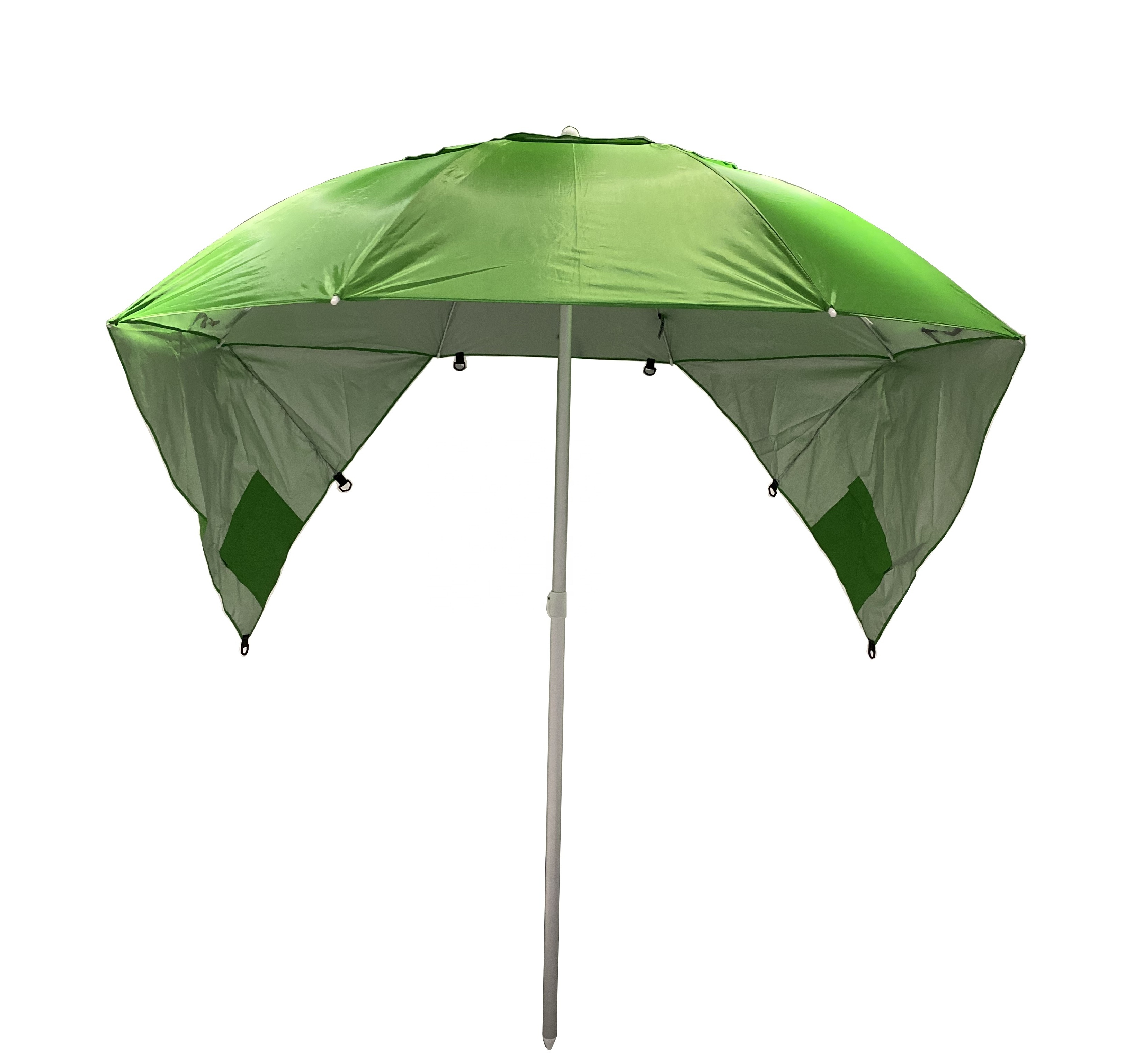 High Quality 50+ UV  Alu. Pole Beach Outdoor Tent Umbrella Parasol