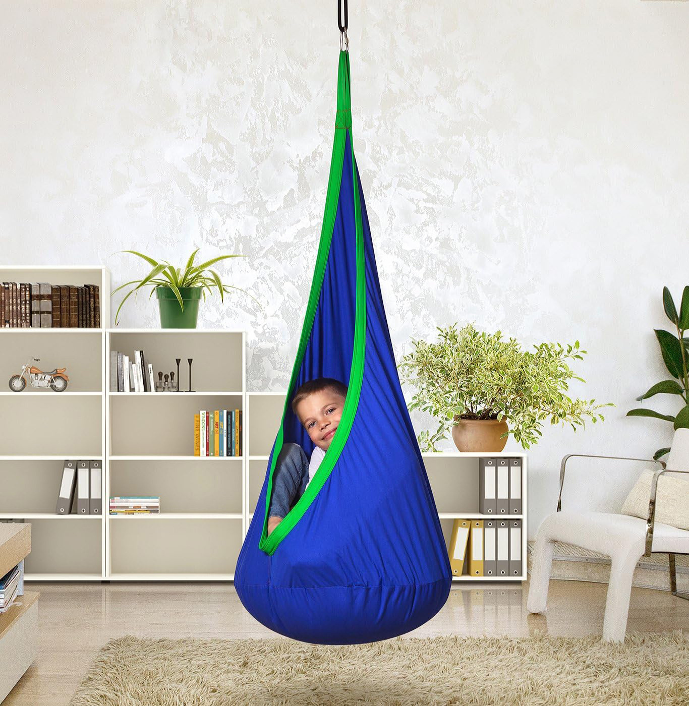 Kids Swing Seat Cotton Baby Pod Sensory Swing Children Hammock Chair