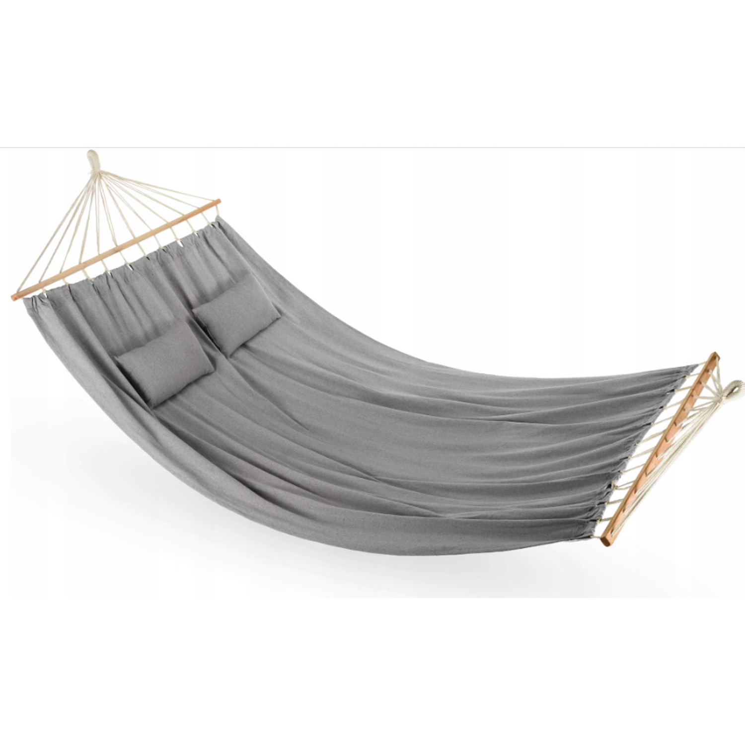 Extra-large Outdoor Patio Canvas Cotton Polyester  Hanging Double Tree Hammock