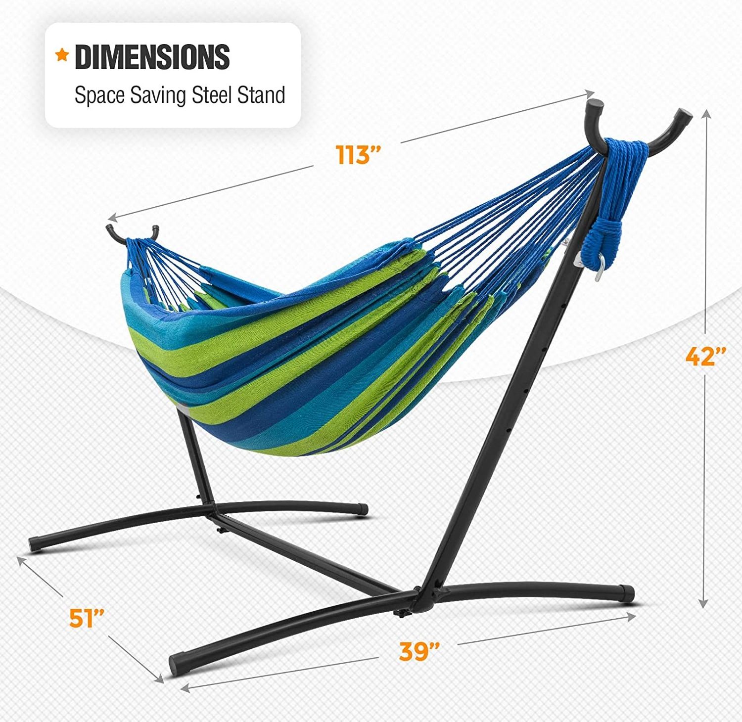 Hot Sales Heavy Duty Steel Iron Garden Outdoor Hammak Frame Hammock Stand