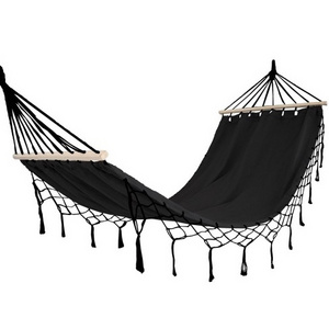 Swing Set Wood  Bohemian Macrame Hammock Swings For adults outdoor