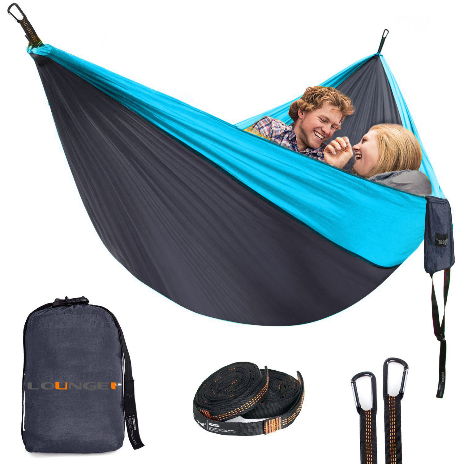 210T Ripstop Nylon camping hammock portable