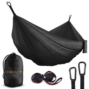 210T Nylon Parachute Ripstop Single Ultralight Camping Hammock Outdoor Furniture