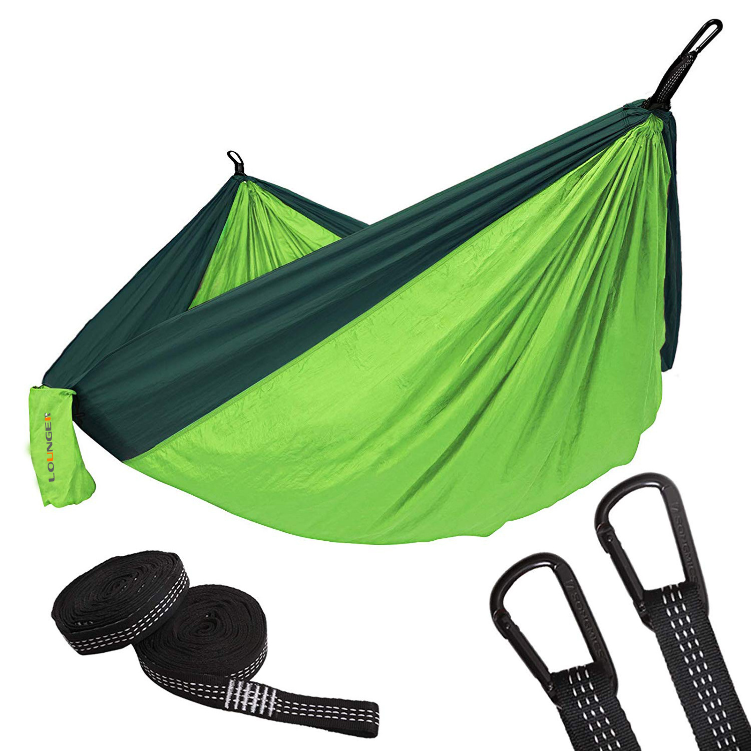 210T Nylon Parachute Ripstop Single Ultralight Camping Hammock Outdoor Furniture