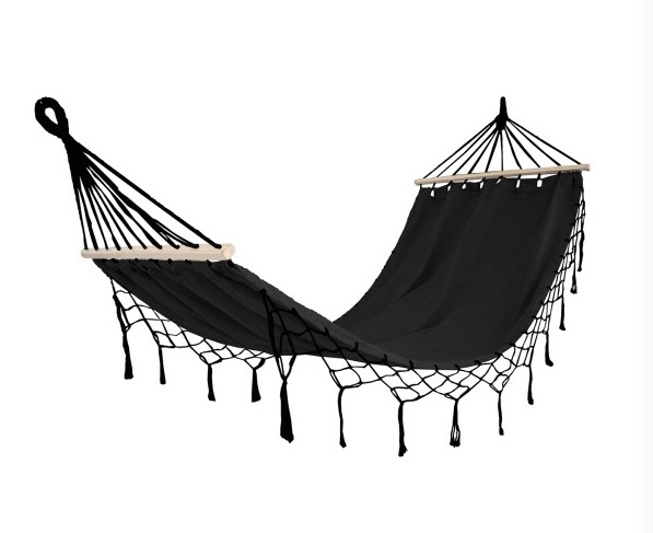 Colorful Boho Tassel Lay Flat Hammock