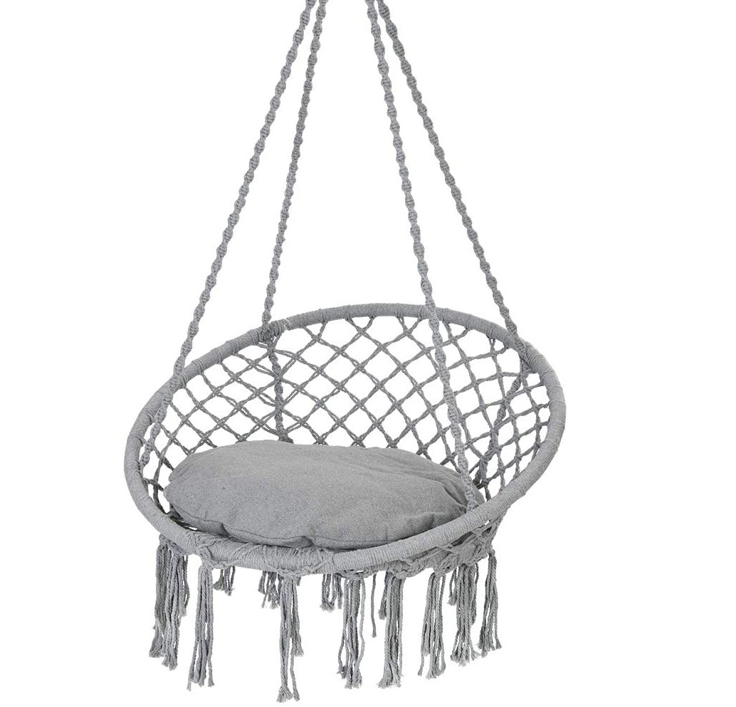 Cotton Rope Garden Swing Patio Swing Chair