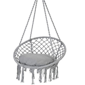 Cotton Rope Garden Swing Patio Swing Chair